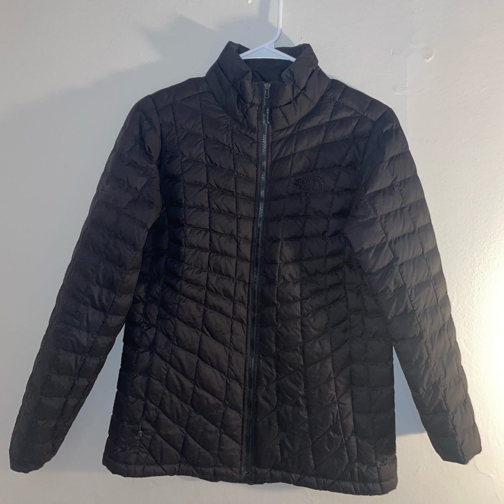 Black North Face Zip Up